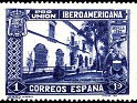 Spain 1930 Pro Unión Iberoamericana 1 PTA Naranja Edifil 578